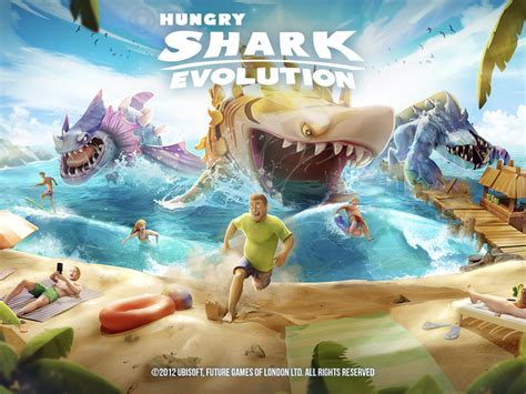 Mga video ng hungry shark evolution.
